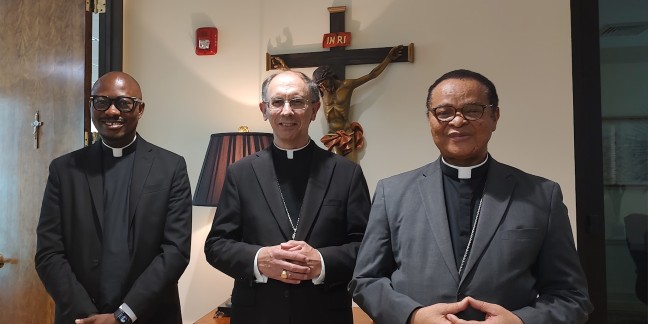 Nigerian archbishop visits Diocese of Charlotte