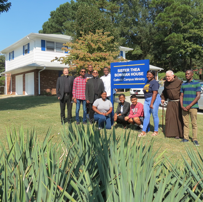 A new Thea House was dedicated Sept. 21 in Greensboro. (Georgianna Penn, correspondent)