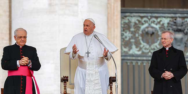 Without Christian hope, a virtuous life seems futile, pope says