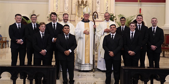 St. Joseph College Seminary welcomes class of 10 