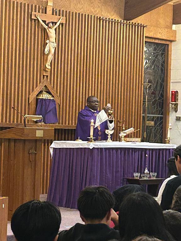 Our Lady of the Angels Church in Marion