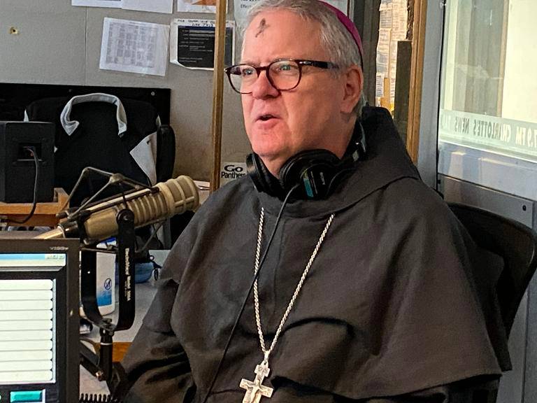 Bishop Martin talks about the start of Lent on WBT