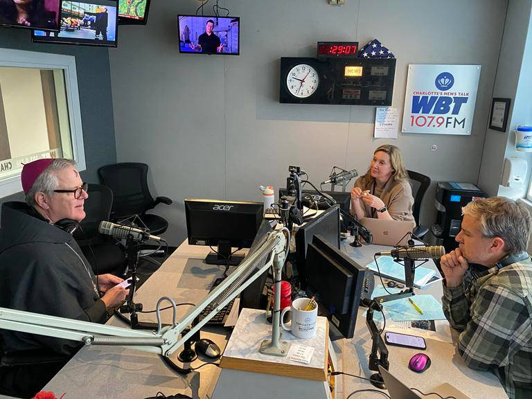 Bishop Martin talks about the start of Lent on WBT