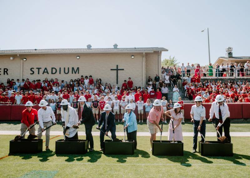 NC CATHOLIC SCHOOLS_CCHS Groundbreaking-10