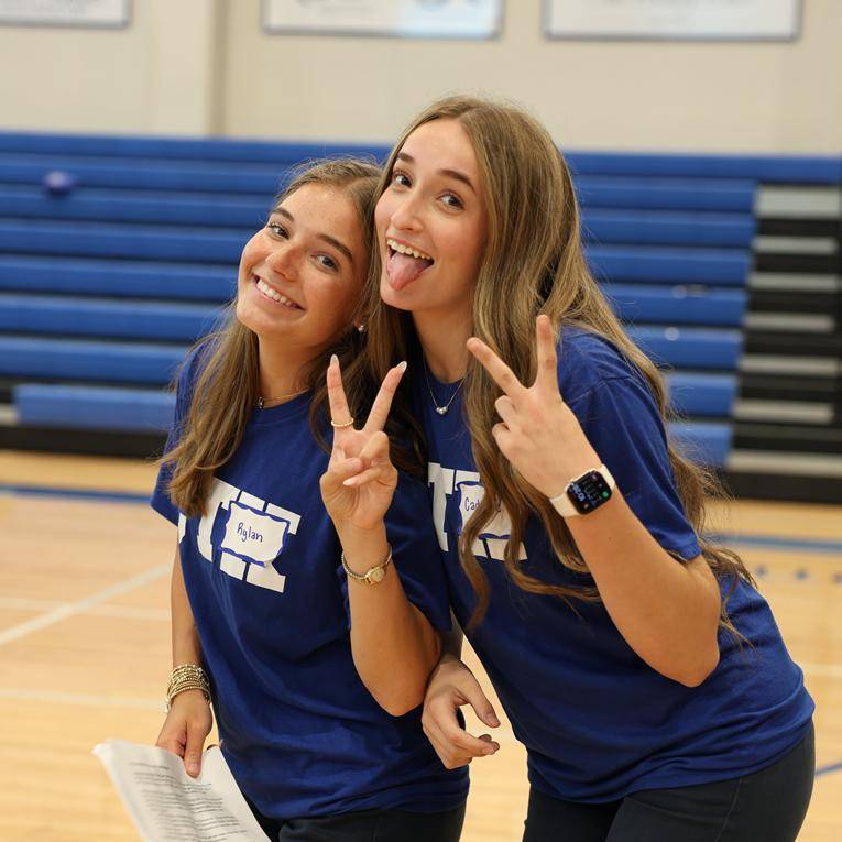New students started their Christ the King High School adventure with new student orientation on Monday. 