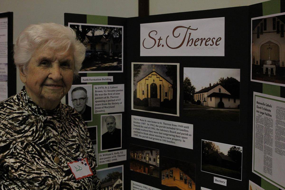 DD and pic of original church she was married in 1955