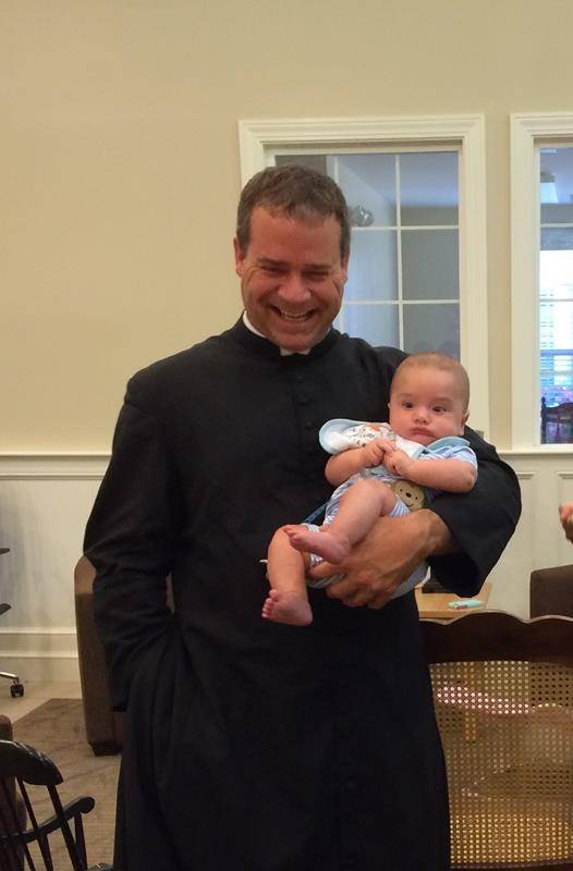 Father Matthew Kauth and Avery