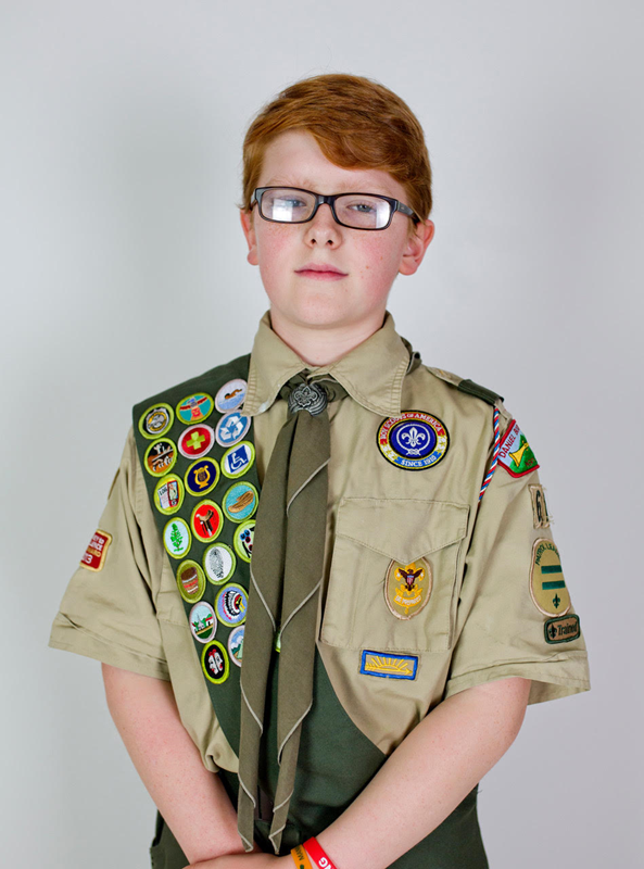 O'Brien as the Senior Patrol Leader of Troop 61 which is chartered through St. Barnabas in Arden He took leadership as a very serious responsibility it is a big deal to be SPL at age 13.