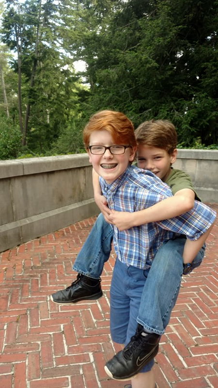 Together last summer at the Biltmore House they are almost always in photos together.