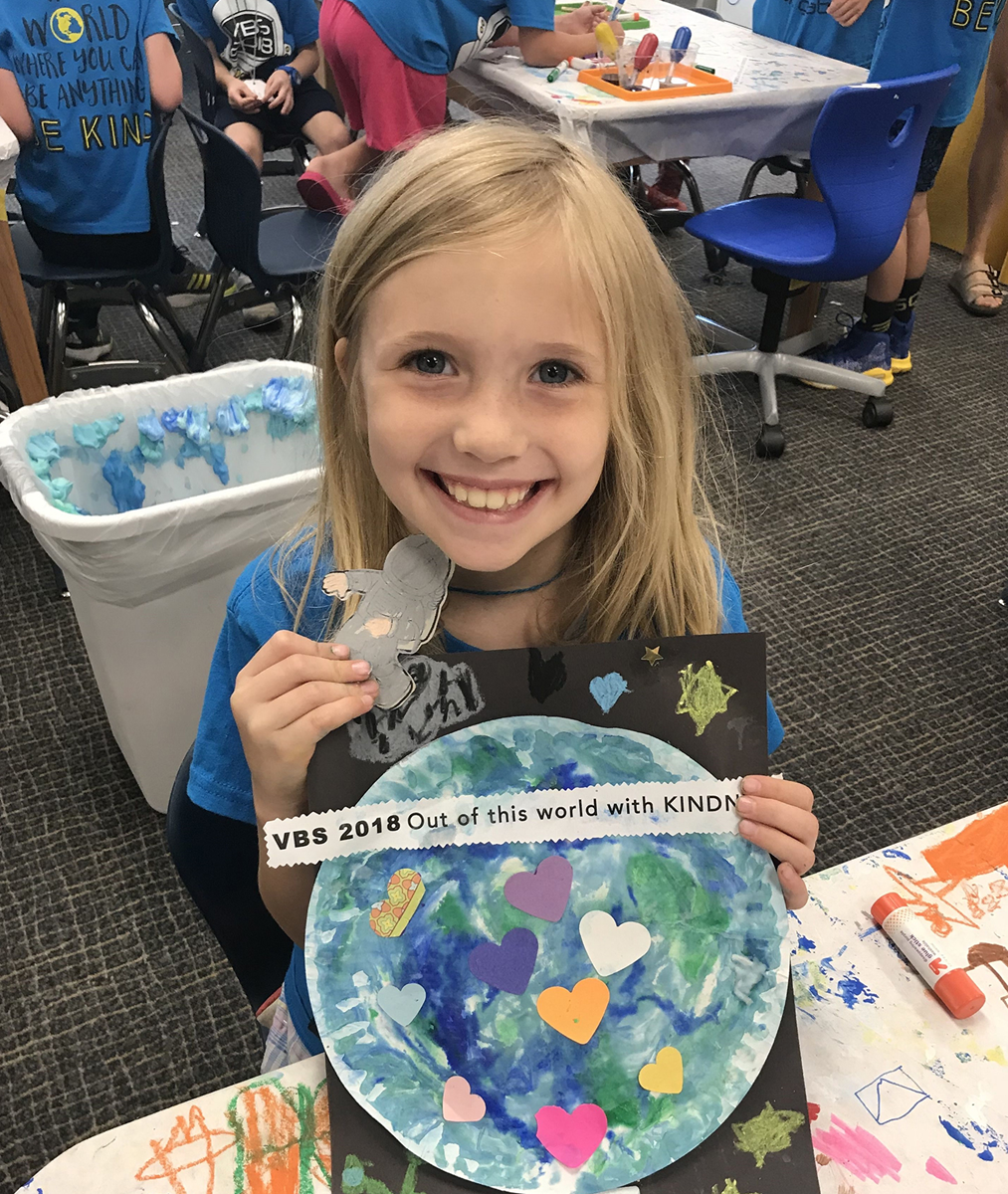 CHARLOTTE —More than 150 children and 80 adult and teen volunteers celebrated a fun and faith-filled week of Vacation Bible School at St. Gabriel Church the week of June 18. (Photo provided by Darby McClatchy)