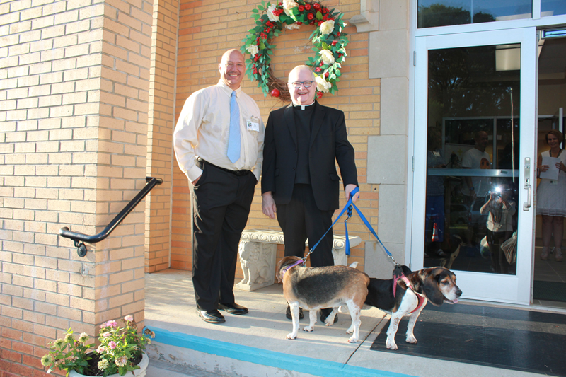 Back to school at St. Leo School in Winston-Salem. (Photos provided by Melissa Kinsley)