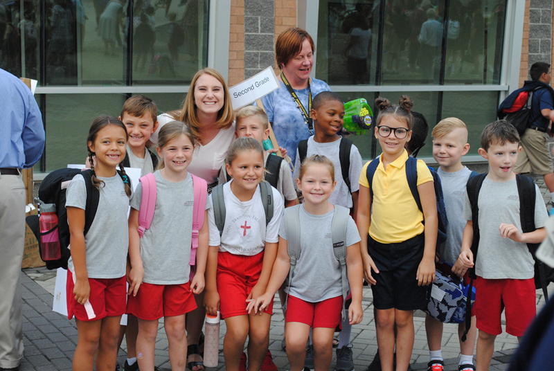 IHM first day of school.