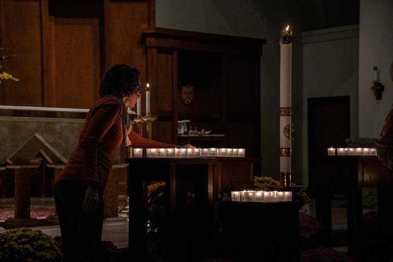 GREENSBORO — St. Pius X Church All Souls' Day Mass. Photo by (MaryAnn Luedtke)