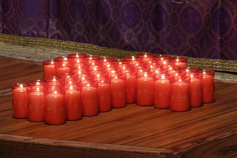 HUNTERSVILLE — A Mass of Remembrance was offered at St. Mark Church Nov. 2. (Photos by Amy Burger)