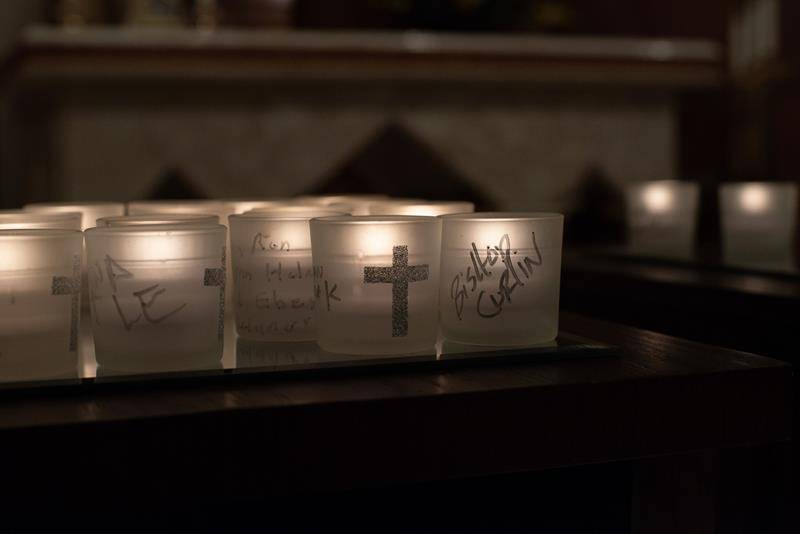 GREENSBORO — St. Pius X Church All Souls' Day Mass. Photo by (MaryAnn Luedtke)