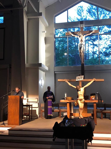 CHARLOTTE — Good Friday of the Crucifixion at St. Stephen Maronite Church in Charlotte. (Photo via Facebook)