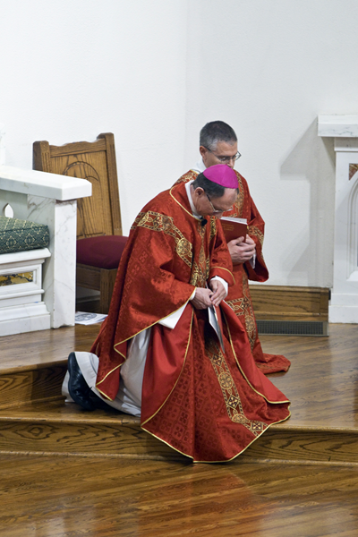 CHARLOTTE — Stations of the Cross and Veneration of the Cross at St. Patrick Cathedral. (Photo provided by James Sarkis)