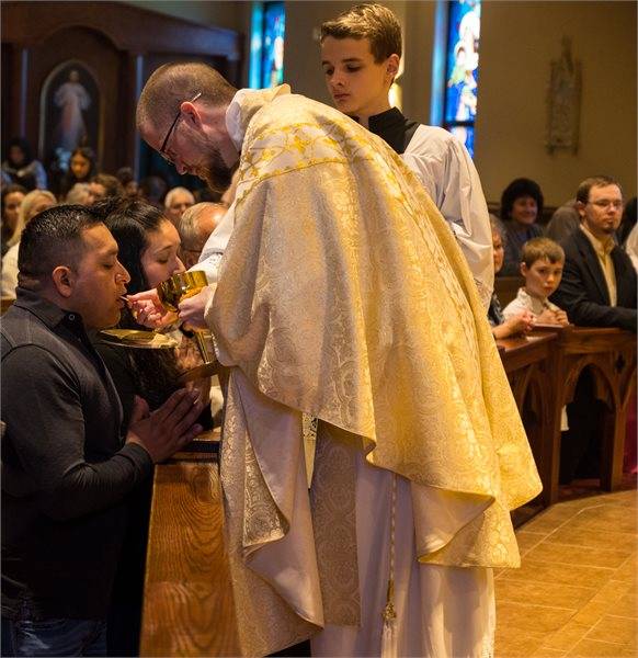 Easter Mass April 21 at St. Dorothy Church in Lincolnton. (Photo by Doreen Sugierski)