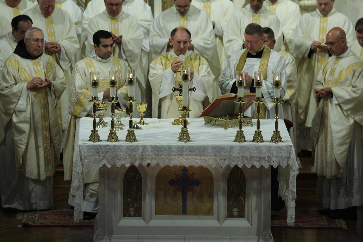 Jubilee Mass Commemorates Priestly Ordination Milestones