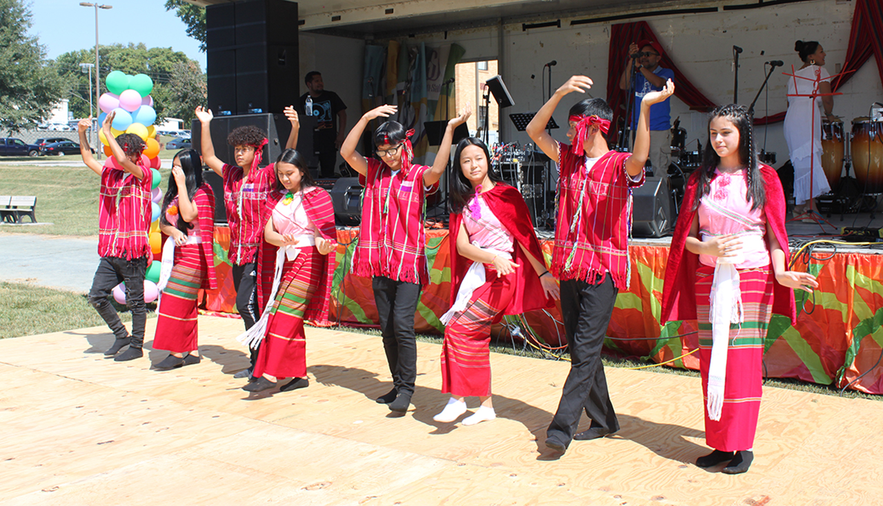 WINSTON-SALEM — Parishioners at Our Lady of Mercy Church celebrated various cultural traditions during their annual “Fiesta val” Sept. 22 at Our Lady of Mercy School field. (Photo provided by Carol Benford)