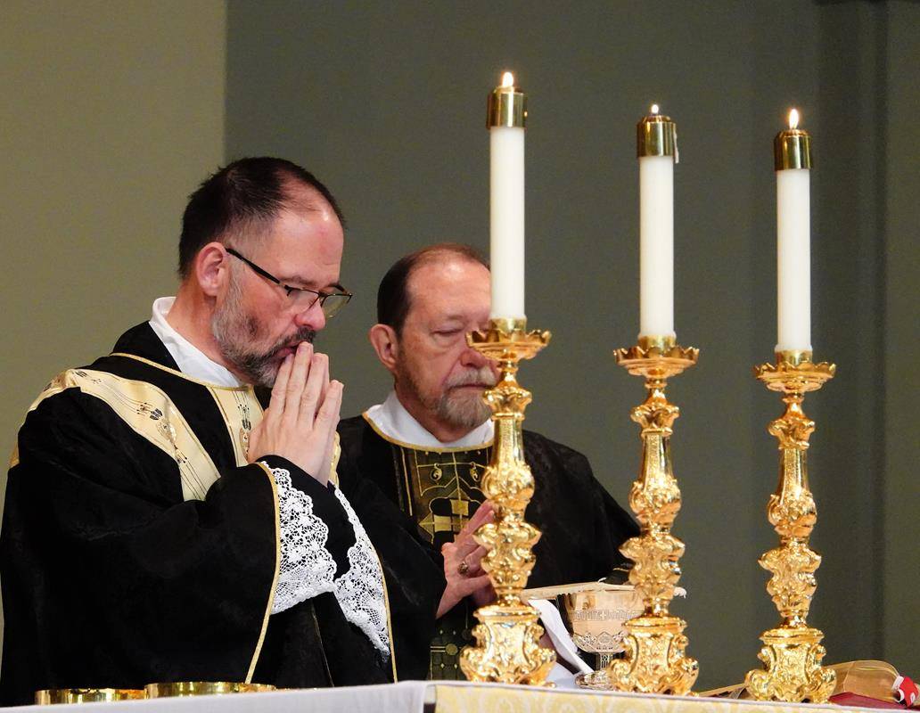 A Mass of Remembrance at St. Mark Church in Huntersville. (Photos provided by Amy Burger)