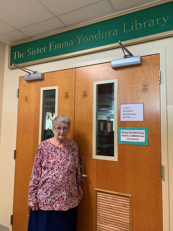 Sister Emma library dedication 2021 (Copy)