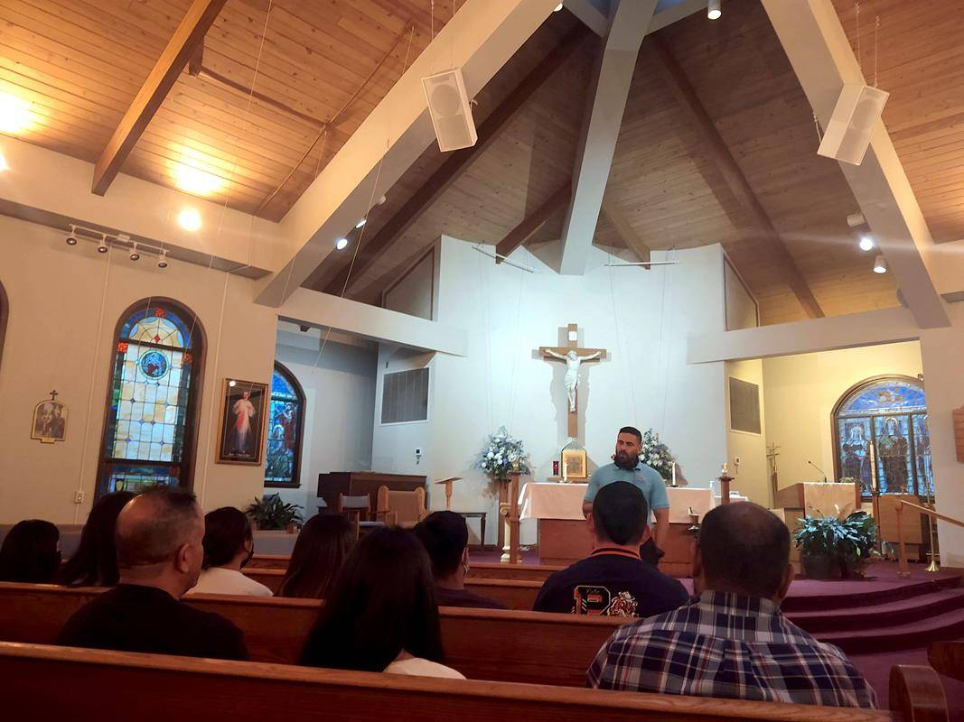 St. Therese Church in Mooresville held Eucharistic Congress events.