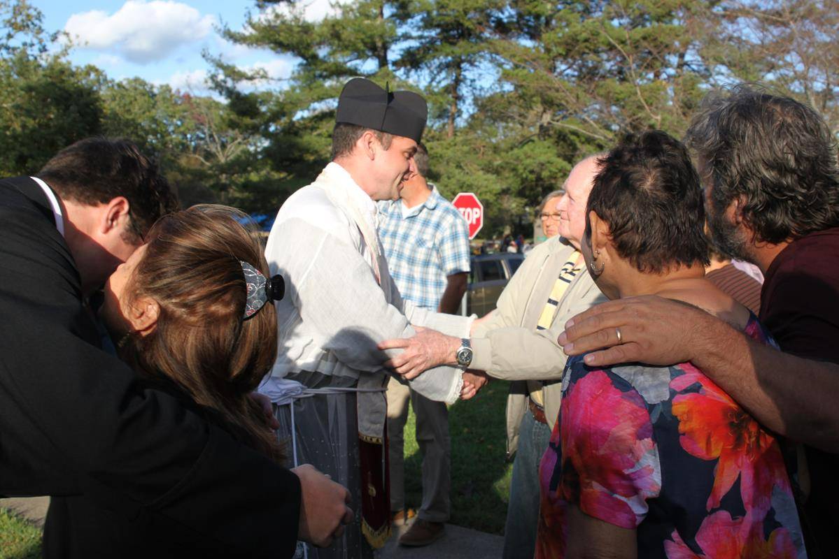 The feast day was a joyful occasion for parishioners, friends and visitors.