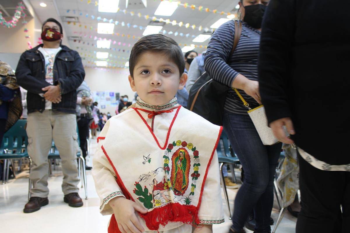 Our Lady of Guadalupe Parish’s celebration in Charlotte featured many children dressed up as St. Juan Diego. (Photo by César Hurtado)