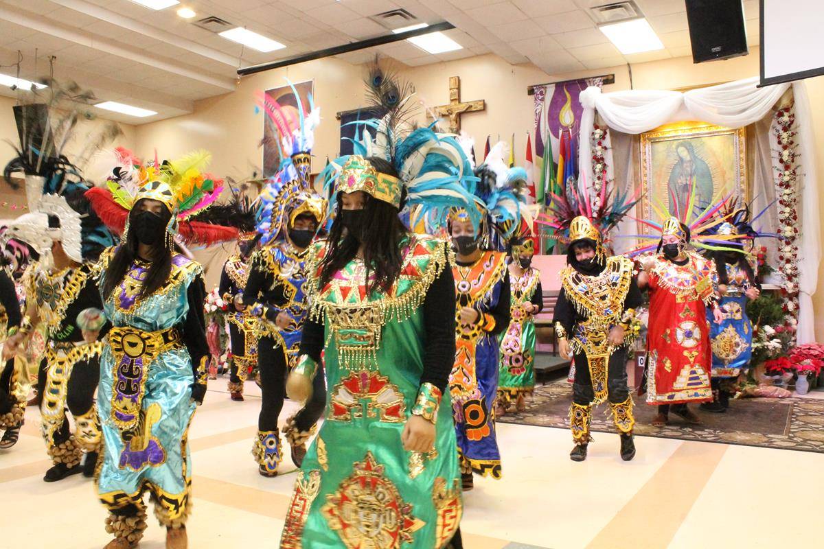 Our Lady of Guadalupe celebrations in Charlotte also featured traditional music and dancing. (Photo by César Hurtado)