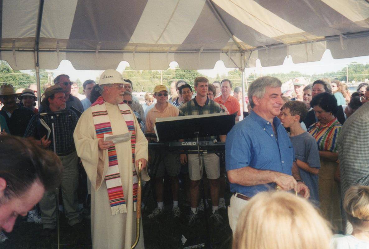 Fr. Joe Zuschmidt - Johnson Street Groundbreaking (Copy)