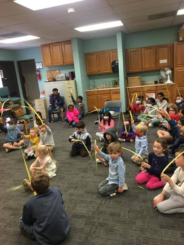 The little friends at St. John Neumann Church had lots of fun at Children’s Liturgy on Palm Sunday.