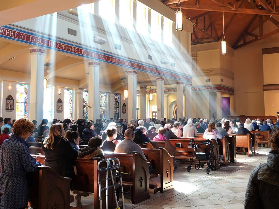 St. Mark Church in Huntersville.