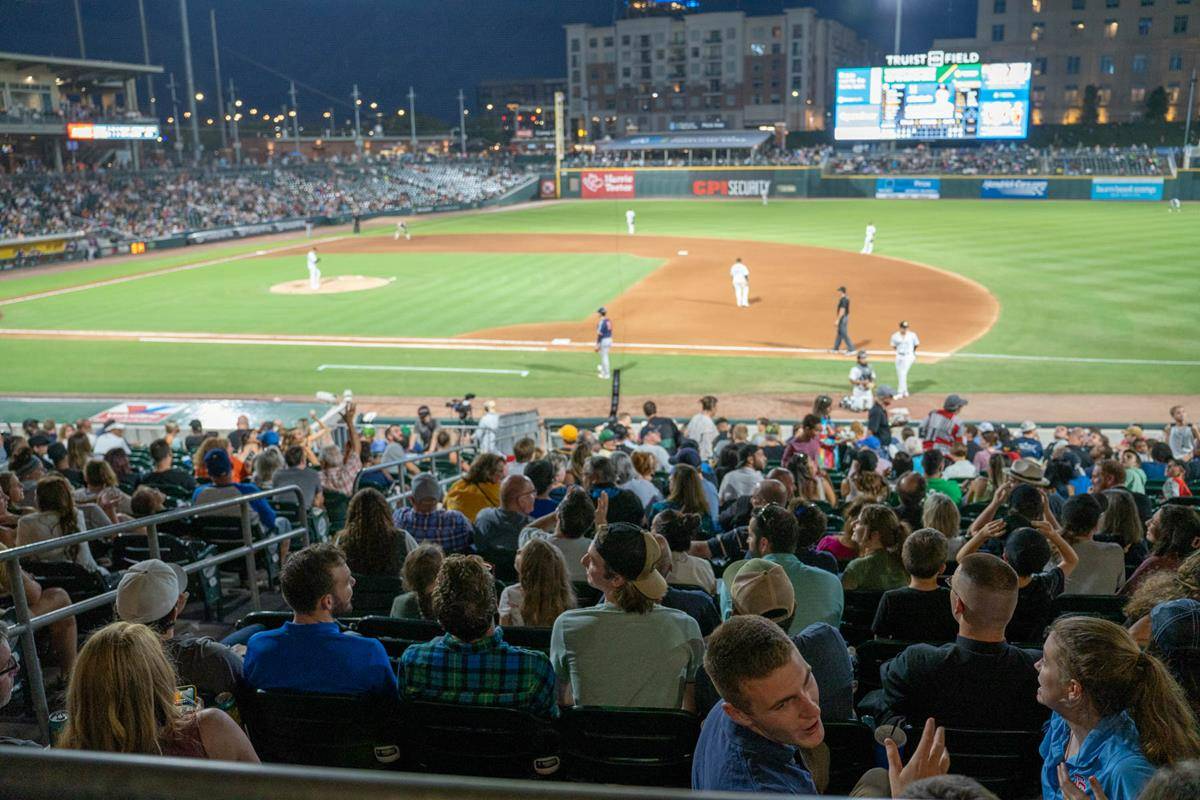 Charlotte Knights on X: BEAUTIFUL night for baseball at