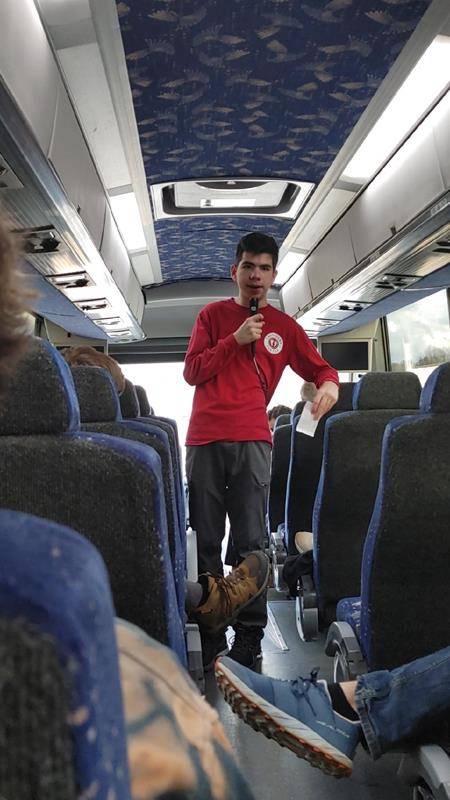 Belmont Abbey College bus