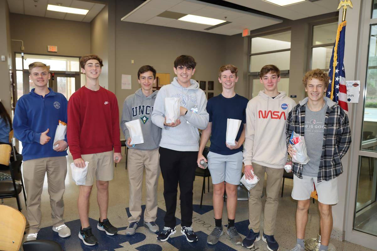 Christ the King High School students