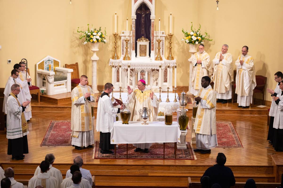 Annual Chrism Mass unites priests and faithful across Charlotte diocese