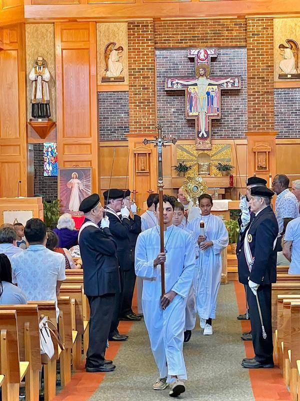 St John Neumann Corpus Christi Eucharistic Procession