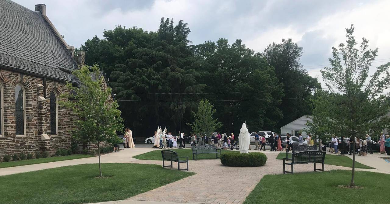 Corpus Christi Procession at St. Leo Church. 