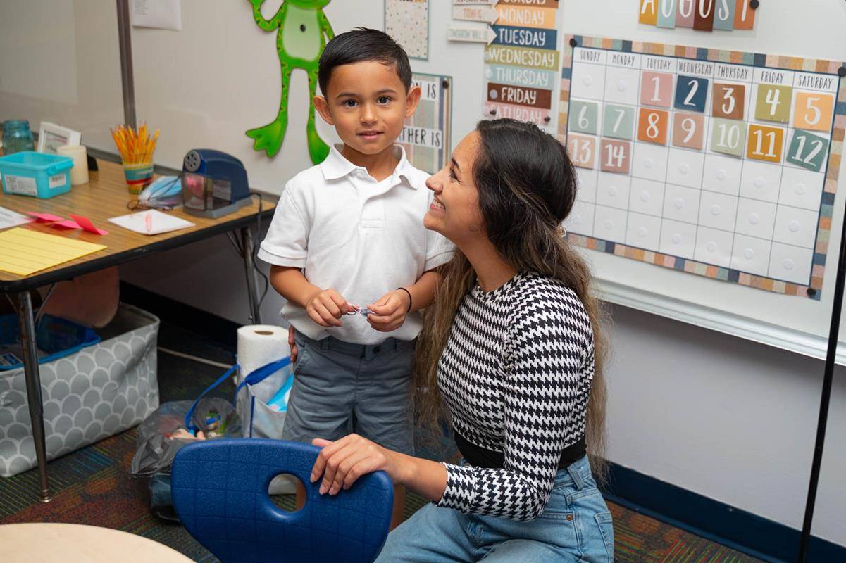 Open house at St. Patrick School.