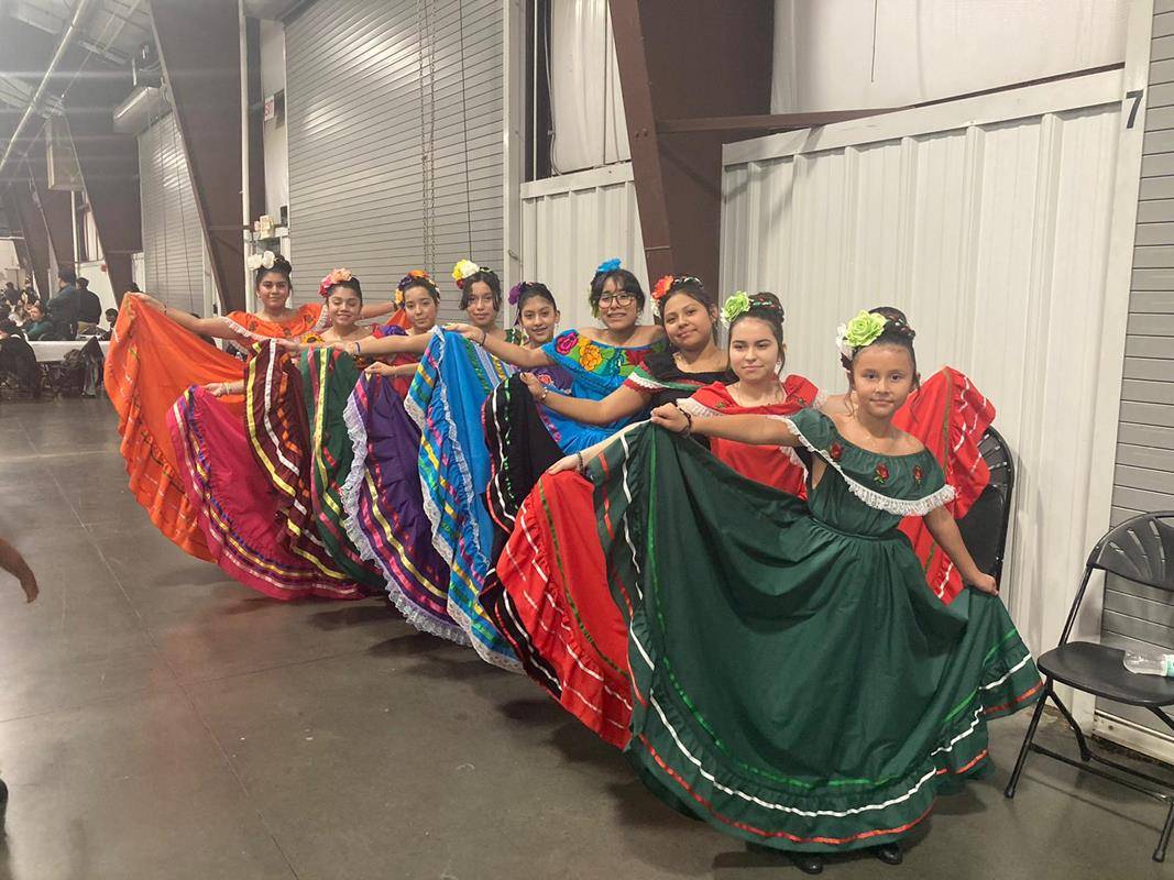 Our Lady of Guadaulpe celebrations in Asheville included a procession, followed by Mass, Mañanitas, dancing, and representation of the Guadalupan apparitions.