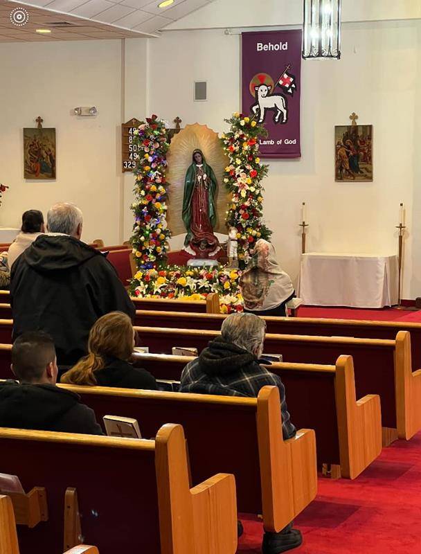 Feast of Our Lady of Guadalupe morning celebration at Good Shepherd in King. 