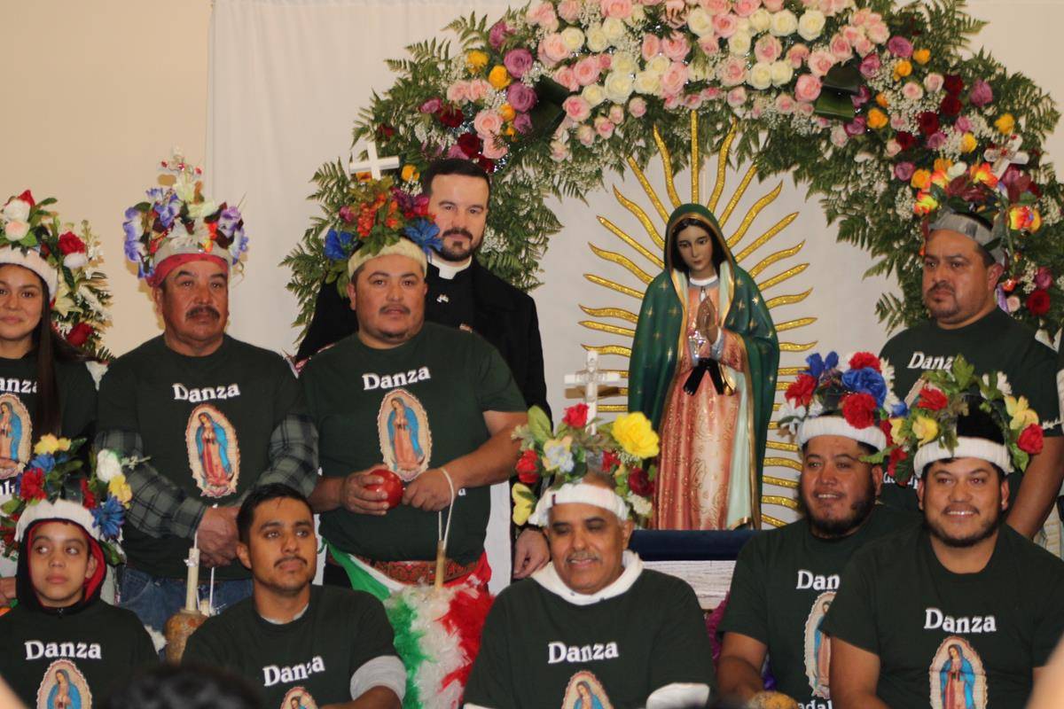 Our Lady of Mercy Church in Winston-Salem celebrated with mariachi music, traditional dances and Mañanitas.