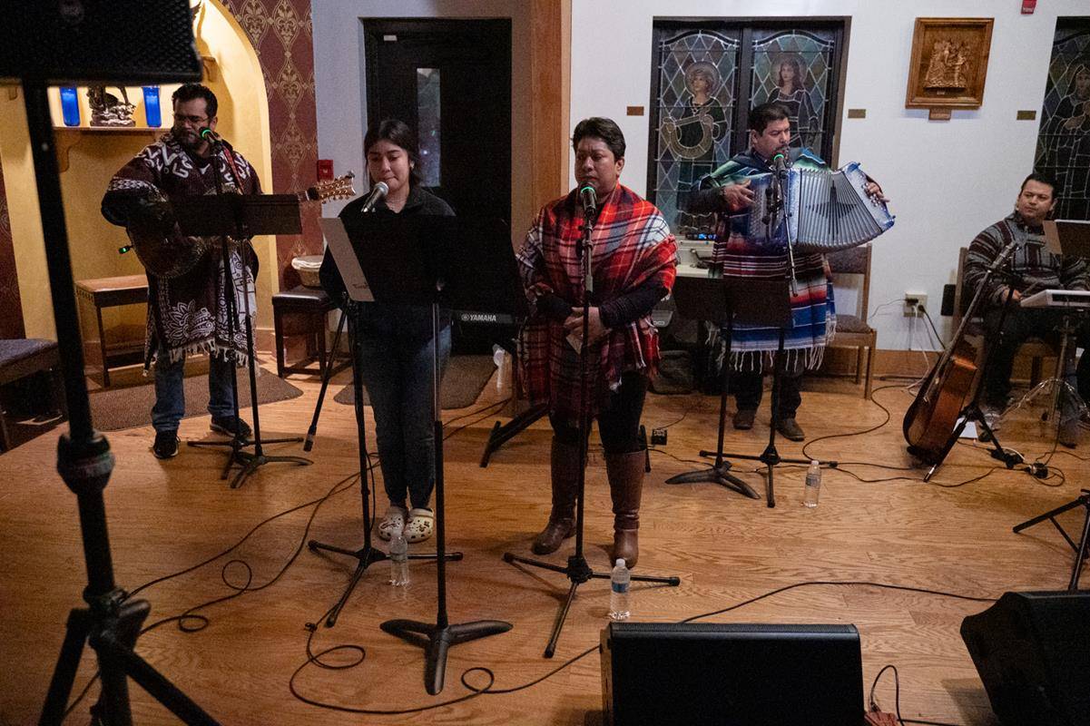 Our Lady of Lourdes Church in Monroe celebrates the Feast of Our Lady of Guadalupe.