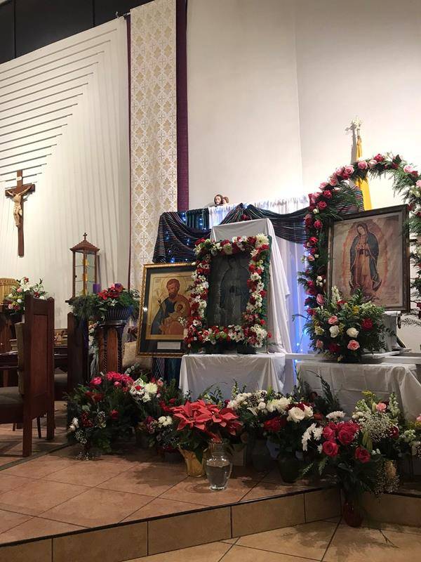 Holy Infant Church in Reidsville holds Our Lady of Guadalupe celebrations.