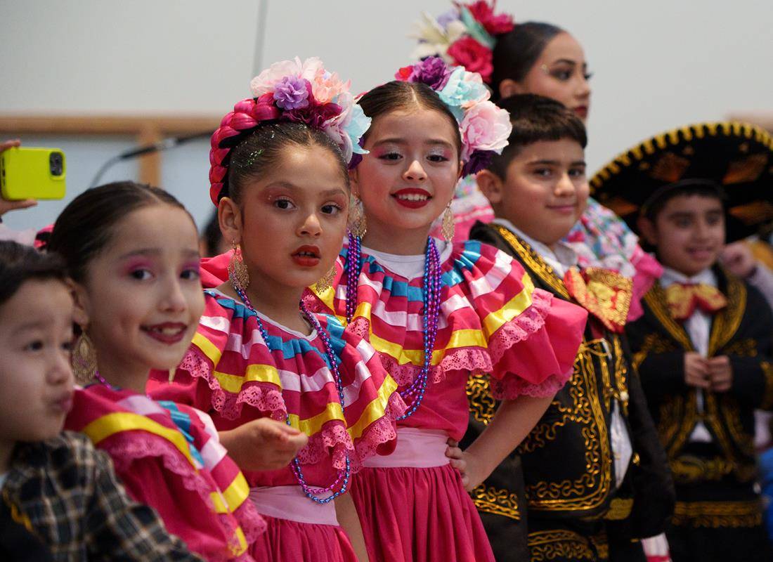 St. Mary Church in Greensboro held Mañanitas and mariachi music followed by Masses and a representation of the Guadalupe apparitions.