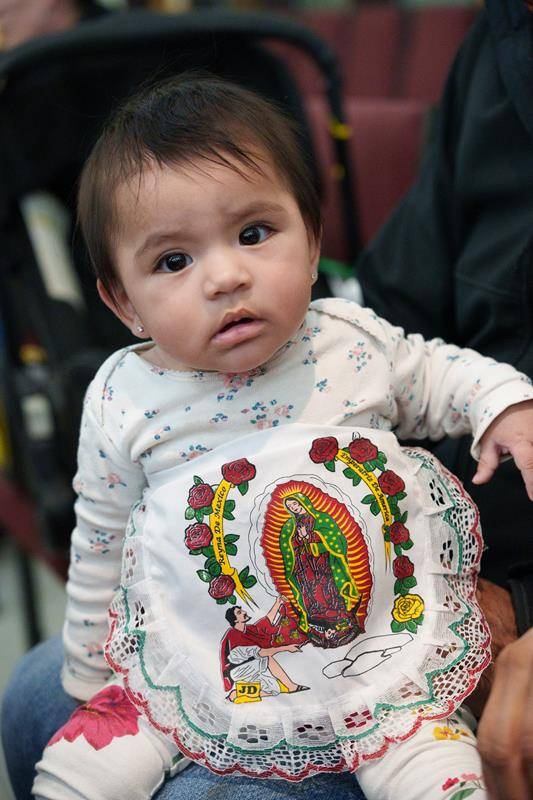 St. Mary Church in Greensboro held Mañanitas and mariachi music followed by Masses and a representation of the Guadalupe apparitions.