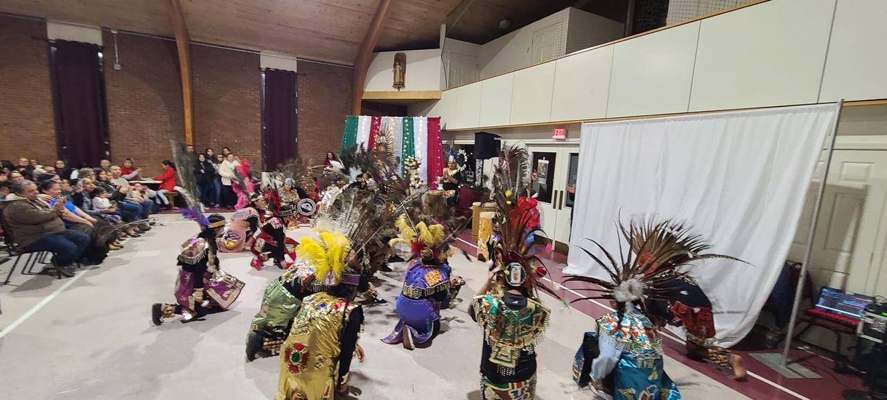 St. Aloysious Church in Hickory celebrates.