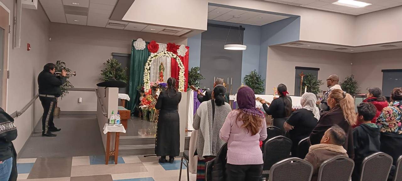 St Phillip Apostle in Statesville celebrates Our Lady of Guadalupe.