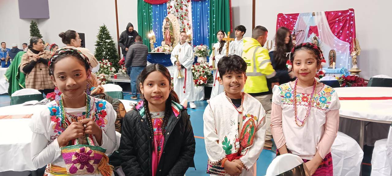 St. Therese Church in Mooresville celebrates Our Lady of Guadalupe.